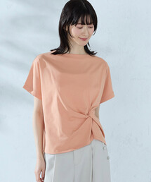 【接触冷感】ツイストタック Tシャツ