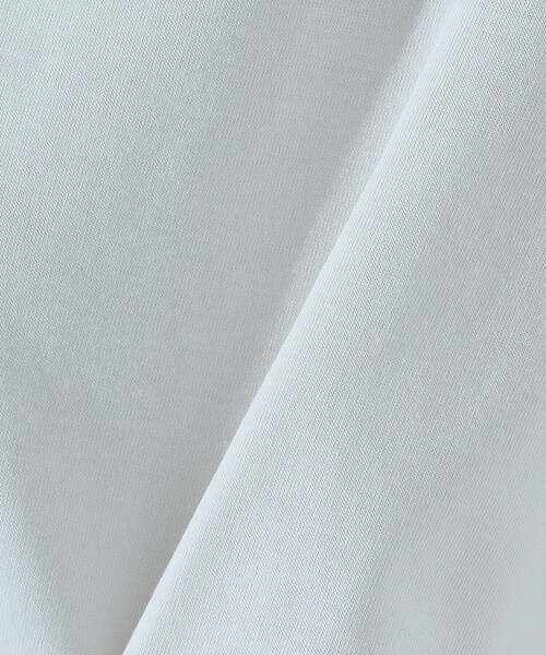 COMME CA ISM(コムサイズム)の「【接触冷感】ツイストタック Tシャツ(Tシャツ/カットソー・レディース・ブラック/オレンジ/ネイビー/ライトグレー/ホワイト・MEDIUM/LARGE)」の8枚目の写真