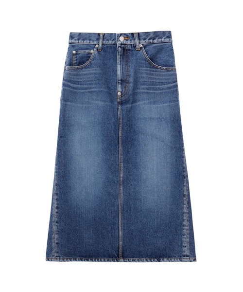 JOHN LAWRENCE SULLIVAN デニムスカート JOHN LAWRENCE SULLIVAN/ジョンローレンスサリバン】WASHED DENIM
