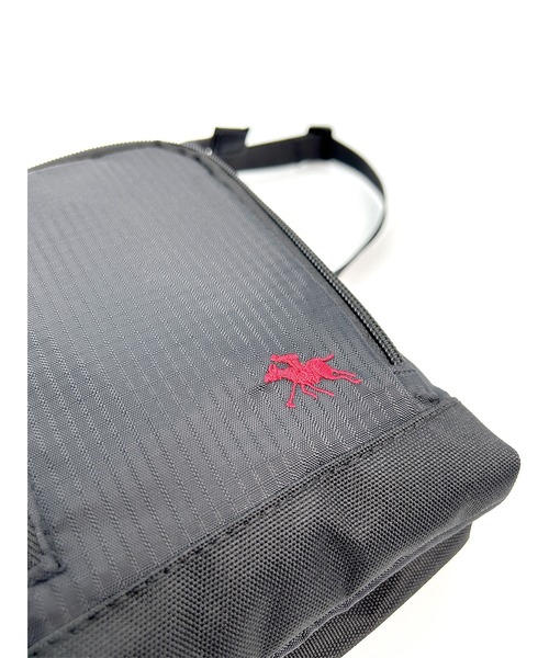 POLOCHAMPS(ポロチャンプス)の「POLOCHAMPS/ポロチャンプス 3ルーム 多機能シザーケース/ミニショルダー/ウェストポーチ/リップストップ(ショルダーバッグ・メンズ・ブラック/グレー・FREE)」の17枚目の写真