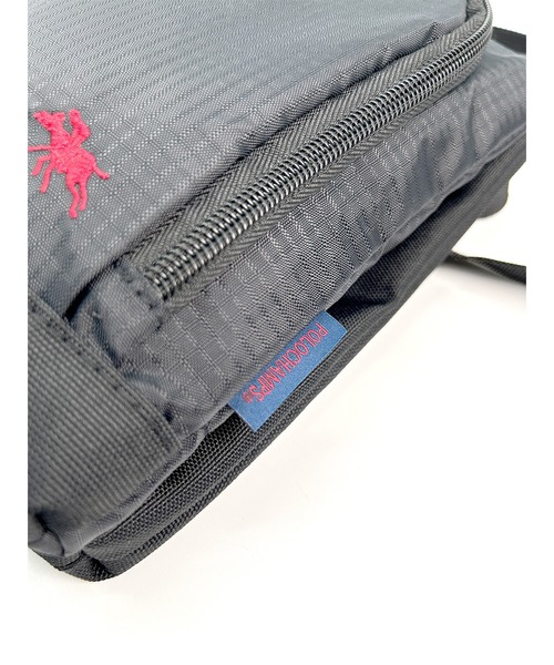 POLOCHAMPS(ポロチャンプス)の「POLOCHAMPS/ポロチャンプス 3ルーム 多機能シザーケース/ミニショルダー/ウェストポーチ/リップストップ(ショルダーバッグ・メンズ・ブラック/グレー・FREE)」の18枚目の写真