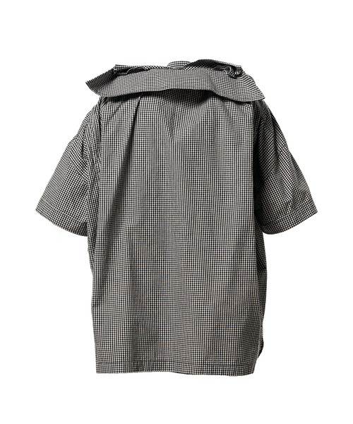 MIHARAYASUHIRO/ミハラヤスヒロ】Sleeve Layered Check Shirt / SHAWL