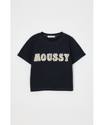MOUSSY(�}�E�W�[)�́yZOZO�E�ꕔ�X�܌���zPATCH LACE MOUSSY TINY T�V���c(T�V���c/�J�b�g�\�[)