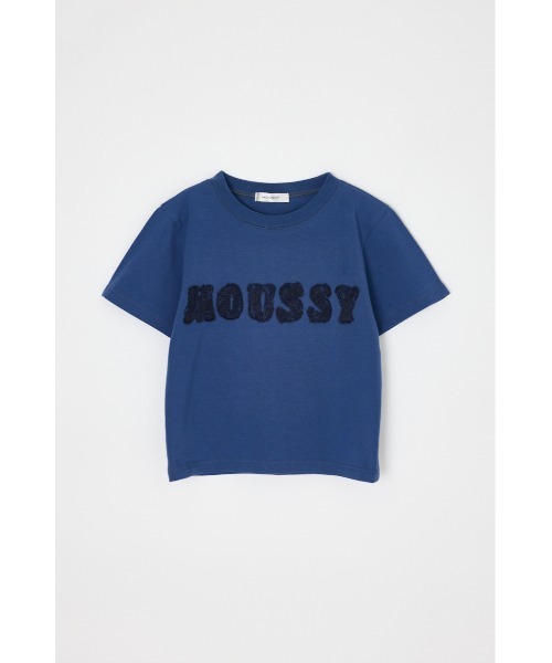 MOUSSY(マウジー)の「【ZOZO・一部店舗限定】PATCH LACE MOUSSY TINY Tシャツ(Tシャツ/カットソー・レディース・ブラック/オフホワイト/ブルー・FREE)」の5枚目の写真