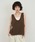 NUJOH�i�k�]�j�́uMesh Knit Sleeveless Vest / ���b�V���j�b�g�X���[�u���X�x�X�g�i�x�X�g�j�v�b�u���E��