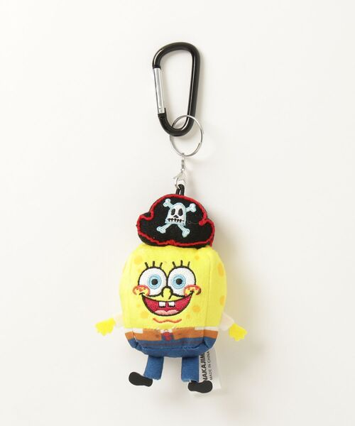 A BATHING APE スポンジボブ マスコット キーホルダー Sponge Bob / スポンジ・ボブ 】 パイレーツ マスコットキーホルダー