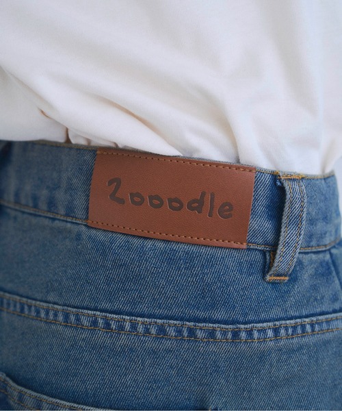 Zooodle(ズードル)の「Damaged wide denim pants - ダメージワイドデニムパンツ -(デニムパンツ・メンズ・ブルー/ブラック・MEDIUM/LARGE)」の16枚目の写真