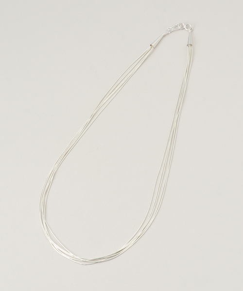 Spick & Span(スピックアンドスパン)の「Native SilverStreams / liquid silver necklace 45cm(ネックレス・レディース・シルバー・FREE)」の5枚目の写真