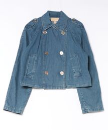 MICHAEL KORS | シャンブレー クロップ トレンチコート(トレンチコート)