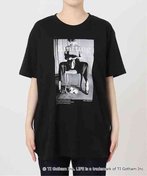 GOOD ROCK SPEED(グッドロックスピード)の「《追加3》GOOD ROCK SPEED SLOBE別注 LIFE PC PHOTO TEE(Tシャツ/カットソー・レディース・ホワイト/ブラック・FREE)」の19枚目の写真