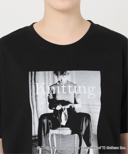 GOOD ROCK SPEED(グッドロックスピード)の「《追加3》GOOD ROCK SPEED SLOBE別注 LIFE PC PHOTO TEE(Tシャツ/カットソー・レディース・ホワイト/ブラック・FREE)」の22枚目の写真