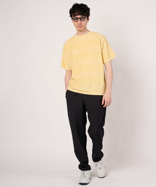 Arnold Palmer（アーノルドパーマー）の「シェア アンブレラ パイルジャガード Tシャツ（Tシャツ/カットソー・レディース・アイボリー/チャコールグレー/ベージュ・LL/XS/L/M/S）」の15枚目の写真
