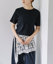 スラブコットンチビTee