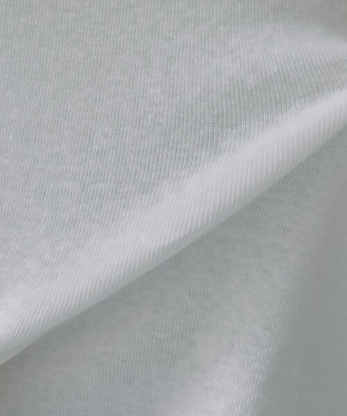SHENERY(シーナリー)の「スラブコットンチビTee(Tシャツ/カットソー・レディース・オフホワイト/ブラック・FREE)」の22枚目の写真