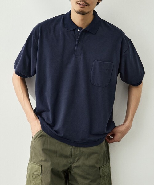 nanamica S/S поло