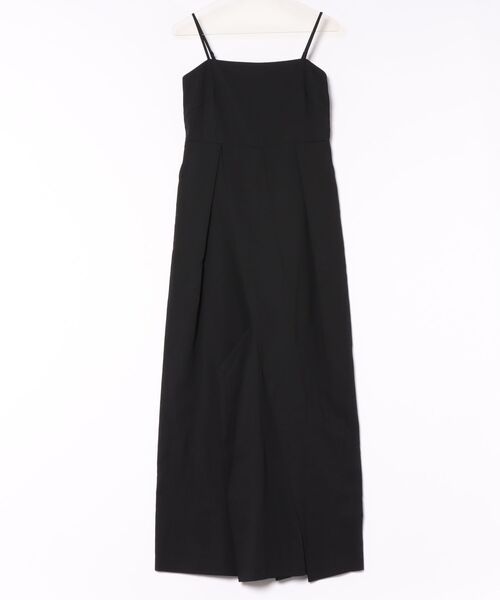 DRESSLAVE(ドレスレイブ)の「dobby asymmetric all in one(ドビーアシンメトリーオールインワン)(サロペット/オーバーオール・レディース・ベージュ/ブラック・38)」の21枚目の写真