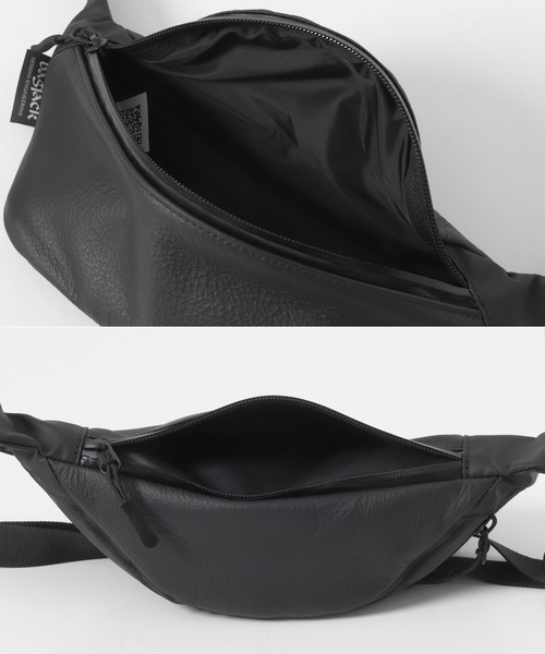 BAGJACK(バッグジャック)の「BAGJACK LEATHER HIP BAG(ボディバッグ/ウエストポーチ・メンズ・ブラック・FREE)」の6枚目の写真