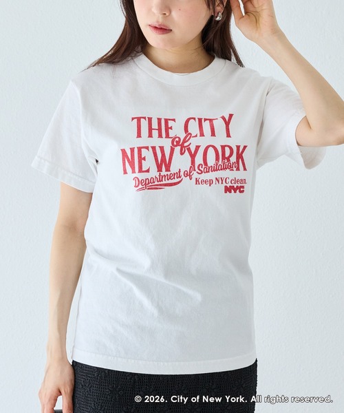 GOOD ROCK SPEED】NYC｜NEW YORK CITY ロゴプリントTシャツ（Tシャツ