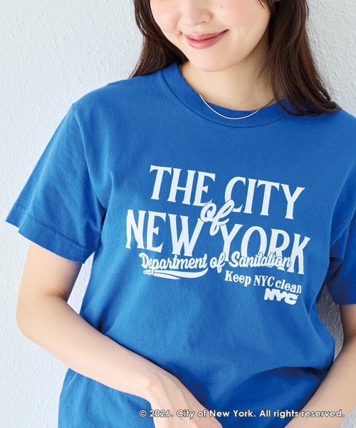 GOOD ROCK SPEED】NYC｜NEW YORK CITY ロゴプリントTシャツ（Tシャツ