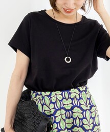 NOLLEY’S | 《ノーリーズオリジナル美容Tシャツ》シルクアミノ酸加工Tシャツ(Tシャツ/カットソー)
