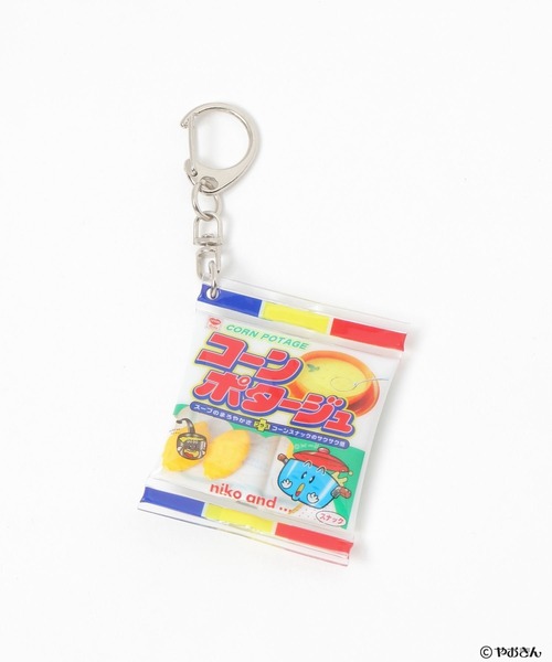 niko and...（ニコアンド）の「【やおきん】コラボお菓子キーホルダー（キーホルダー・レディース・グリーン/イエロー/レッド・0）」の5枚目の写真