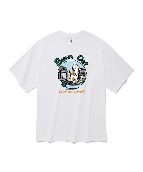 RADINEO(ラディネオ)の「バーナウト 半袖Tシャツ ホワイト(Tシャツ/カットソー・メンズ・その他・X-LARGE/LARGE/MEDIUM/SMALL)」の1枚目の写真