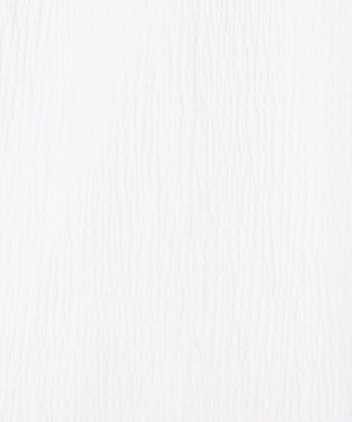 NOLLEY’S(ノーリーズ)の「ウォッシャブルシアーリップルフレンチスリーブブラウス(シャツ/ブラウス・レディース・オフホワイト/ブラック・FREE)」の10枚目の写真