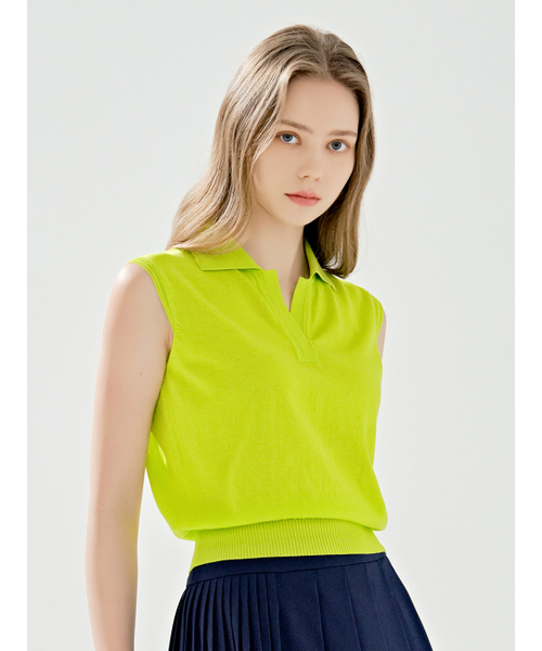LORDLOAR（ロードロアル）の「シグニチャーサマーコラナシニット N/GREEN（ニット/セーター・レディース・その他・SMALL/MEDIUM）」の3枚目の写真