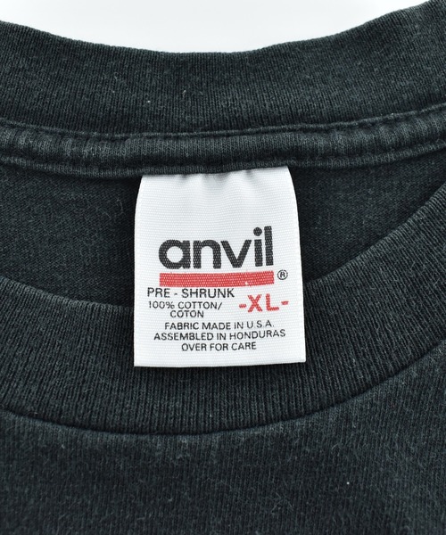 ANVIL(アンヴィル)の「【USED】90’s Anvil “Night Music Alaska” アニマルTシャツ(Tシャツ/カットソー・メンズ・ブラック・X-LARGE)」の5枚目の写真