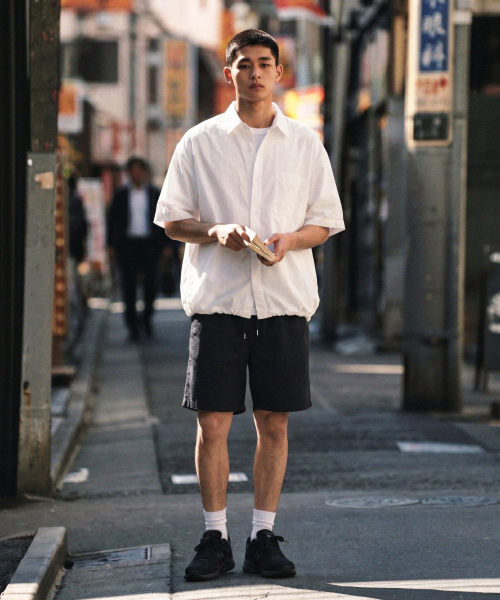 LETTERCOMO(レテルコモ)の「ミニマルラウンジバンディングショーツブラック(その他パンツ・レディース・その他・MEDIUM/LARGE)」の3枚目の写真
