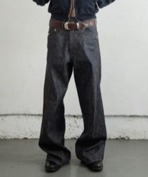 NVRFRGT | 3D TWISTED WIDE LEG JEANS/デニムパンツ/立体裁断/インディゴデニム/シグネチャーアイテム/NVRFRGT(デニムパンツ)