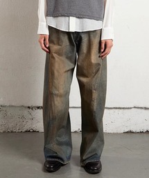 3D TWISTED WIDE LEG JEANS/デニム/立体裁断/インディゴデニム/シグネチャーアイテム/NVRFRGT