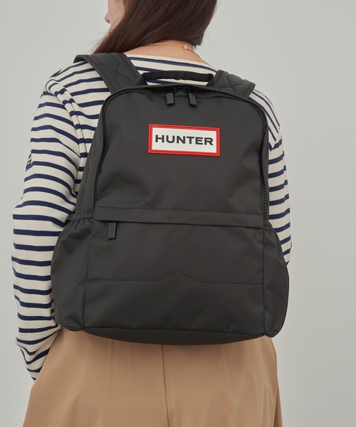 HUNTER(ハンター)の「【HUNTER】オリジナル ナイロン スモール バックパック UBB5028KBM(バックパック/リュック・レディース・ブラック・FREE)」の1枚目の写真