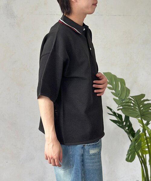 U.S. POLO ASSN.(ユーエスポロアッスン)の「メッシュポロ(ポロシャツ・メンズ・アイボリー/グリーン/ネイビー/チャコールグレー・MEDIUM/LARGE)」の12枚目の写真
