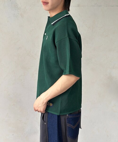 U.S. POLO ASSN.(ユーエスポロアッスン)の「メッシュポロ(ポロシャツ・メンズ・アイボリー/グリーン/ネイビー/チャコールグレー・MEDIUM/LARGE)」の19枚目の写真