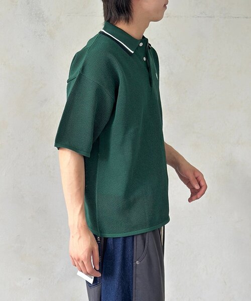 U.S. POLO ASSN.(ユーエスポロアッスン)の「メッシュポロ(ポロシャツ・メンズ・アイボリー/グリーン/ネイビー/チャコールグレー・MEDIUM/LARGE)」の21枚目の写真