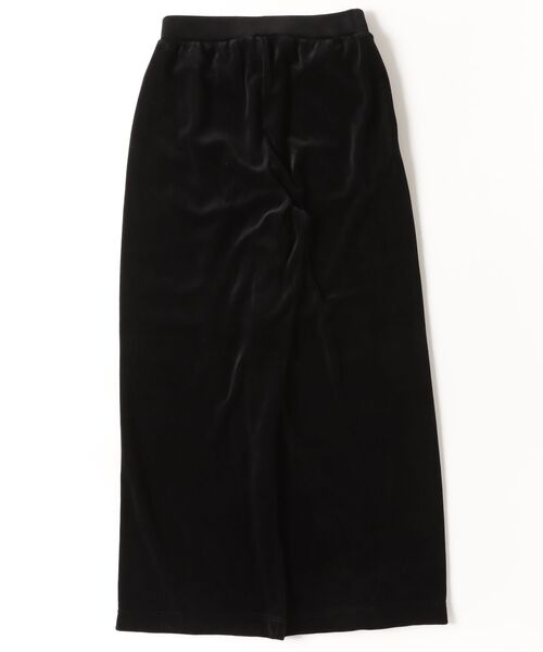 DOUBLE STANDARD CLOTHING(ダブルスタンダードクロージング)の「ヘビーウェイトベロアワイドパンツ(その他パンツ・レディース・ブラック/レッド・38/36)」の3枚目の写真