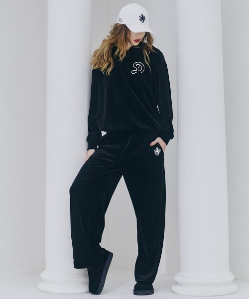 DOUBLE STANDARD CLOTHING(ダブルスタンダードクロージング)の「ヘビーウェイトベロアワイドパンツ(その他パンツ・レディース・ブラック/レッド・38/36)」の17枚目の写真