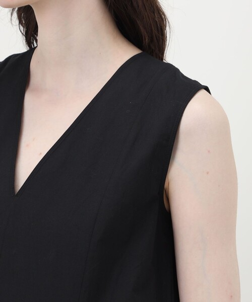 NE QUITTEZ PAS!（ヌキテパ）の「【別注】ne Quittez pas BLACK ORGANZA COMB ノースリーブ ロングワンピース（ワンピース・レディース・ブラック系その他・FREE）」の7枚目の写真