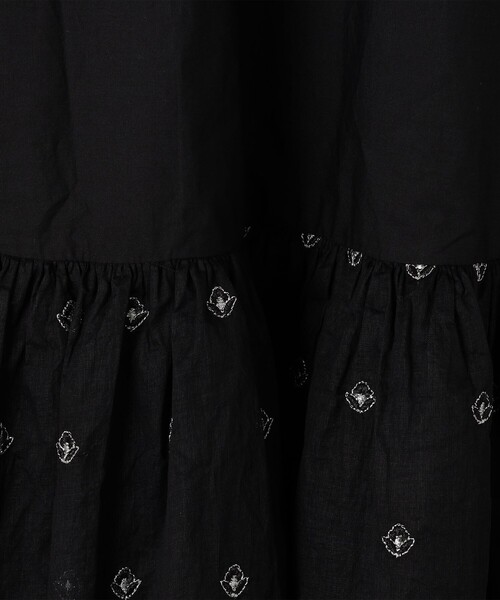 NE QUITTEZ PAS!（ヌキテパ）の「【別注】ne Quittez pas BLACK ORGANZA COMB ノースリーブ ロングワンピース（ワンピース・レディース・ブラック系その他・FREE）」の10枚目の写真
