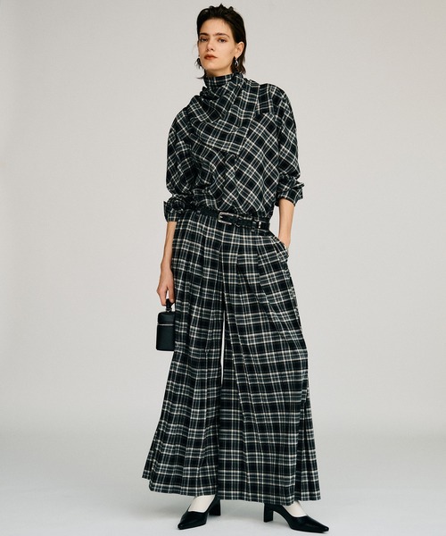 PRANK PROJECT(プランクプロジェクト)の「【2026Autumn Pre-Order】プリーテッドパンツ / Pleated Pants(その他パンツ・レディース・ブラウン/グレー/ブラック・38/36)」の15枚目の写真