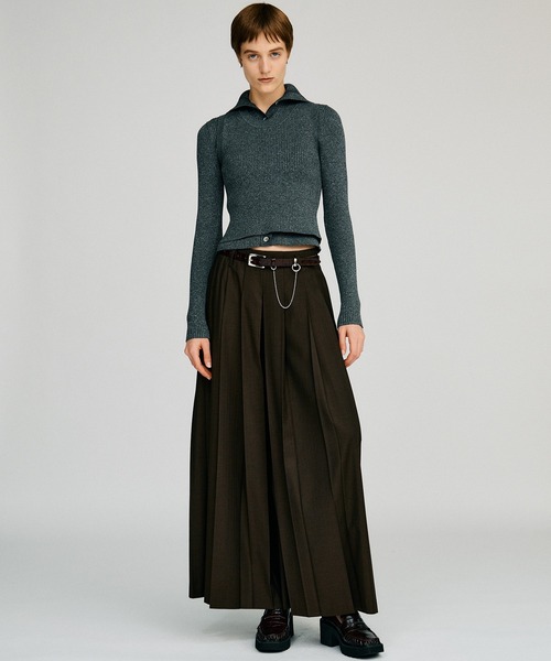 PRANK PROJECT(プランクプロジェクト)の「【2026Autumn Pre-Order】プリーテッドパンツ / Pleated Pants(その他パンツ・レディース・ブラウン/グレー/ブラック・38/36)」の18枚目の写真