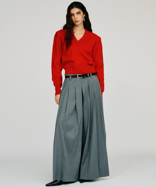PRANK PROJECT(プランクプロジェクト)の「【2026Autumn Pre-Order】プリーテッドパンツ / Pleated Pants(その他パンツ・レディース・ブラウン/グレー/ブラック・38/36)」の16枚目の写真