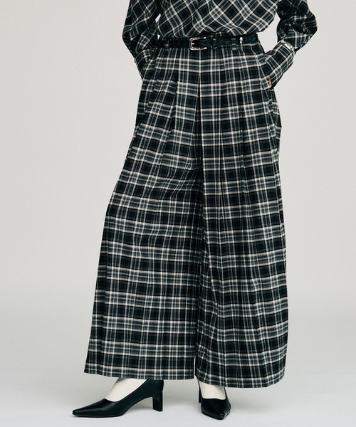PRANK PROJECT(プランクプロジェクト)の「【2026Autumn Pre-Order】プリーテッドパンツ / Pleated Pants(その他パンツ・レディース・ブラウン/グレー/ブラック・38/36)」の21枚目の写真