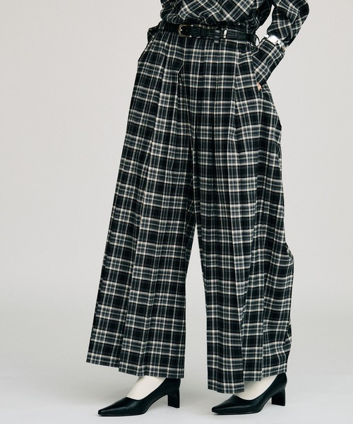 PRANK PROJECT(プランクプロジェクト)の「【2026Autumn Pre-Order】プリーテッドパンツ / Pleated Pants(その他パンツ・レディース・ブラウン/グレー/ブラック・38/36)」の22枚目の写真