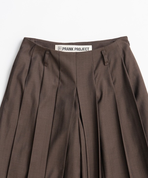 PRANK PROJECT(プランクプロジェクト)の「【2026Autumn Pre-Order】プリーテッドパンツ / Pleated Pants(その他パンツ・レディース・ブラウン/グレー/ブラック・38/36)」の9枚目の写真