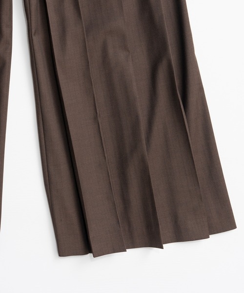 PRANK PROJECT(プランクプロジェクト)の「【2026Autumn Pre-Order】プリーテッドパンツ / Pleated Pants(その他パンツ・レディース・ブラウン/グレー/ブラック・38/36)」の13枚目の写真
