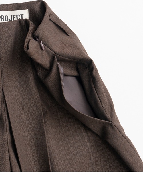 PRANK PROJECT(プランクプロジェクト)の「【2026Autumn Pre-Order】プリーテッドパンツ / Pleated Pants(その他パンツ・レディース・ブラウン/グレー/ブラック・38/36)」の12枚目の写真