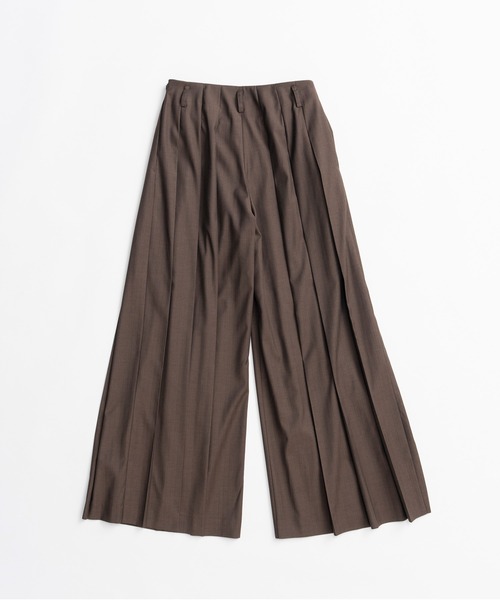 PRANK PROJECT(プランクプロジェクト)の「【2026Autumn Pre-Order】プリーテッドパンツ / Pleated Pants(その他パンツ・レディース・ブラウン/グレー/ブラック・38/36)」の8枚目の写真