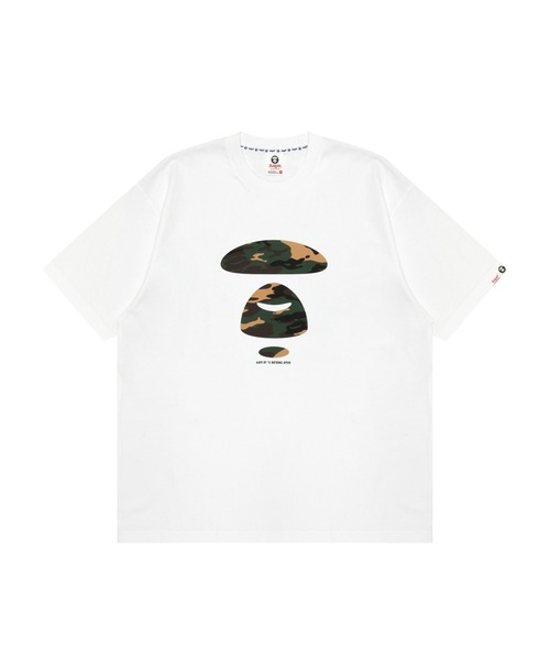 AAPE BY A BATHING APE（エーエイプバイアベイシングエイプ）の「AAPE BASIC TEE(WOODLAND CAMO)#3（Tシャツ/カットソー・メンズ・ホワイト系その他7/ブラック系その他/ホワイト系その他/ブラック系その他5・SMALL/LARGE/X-LARGE/MEDIUM/XX-LARGE）」の3枚目の写真